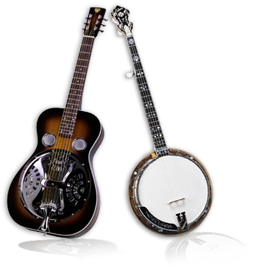 dobro and banjo